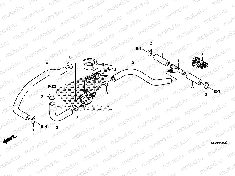 F-25-20 AIR INJECTION CONTROL VALVE