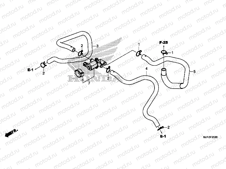 F-25-20 AIR INJECTION CONTROL VALVE