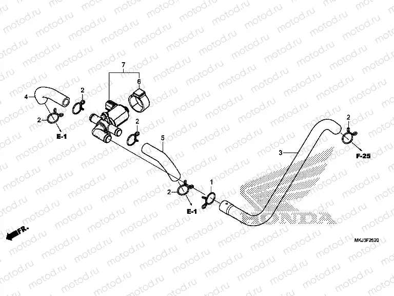 F-25-20 AIR INJECTION CONTROL VALVE