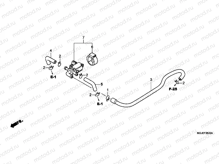 F-25-20 AIR INJECTION CONTROL VALVE