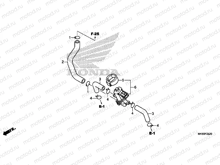 F-25-20 AIR INJECTION CONTROL VALVE