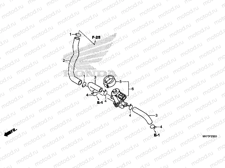 F-25-20 AIR INJECTION CONTROL VALVE