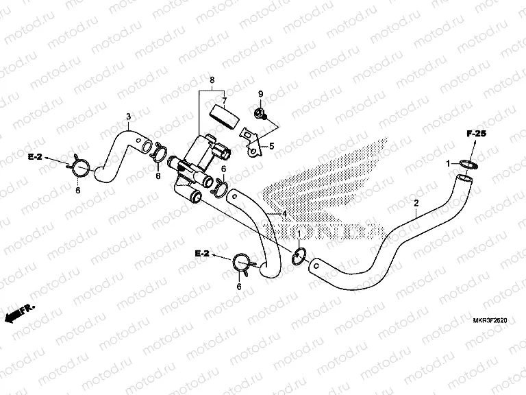 F-25-20 AIR INJECTION CONTROL VALVE