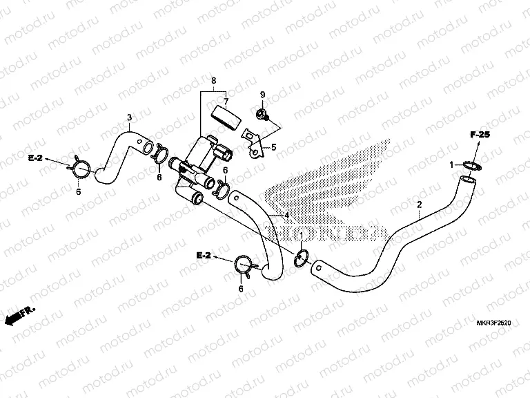 F-25-20 AIR INJECTION CONTROL VALVE