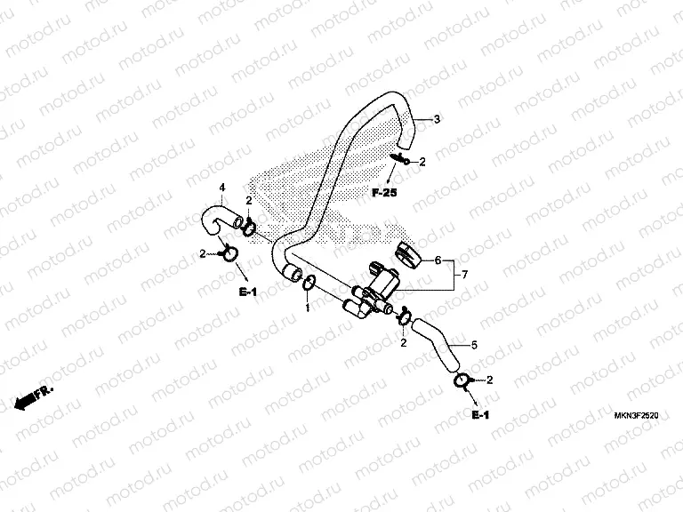 F-25-20 AIR INJECTION CONTROL VALVE