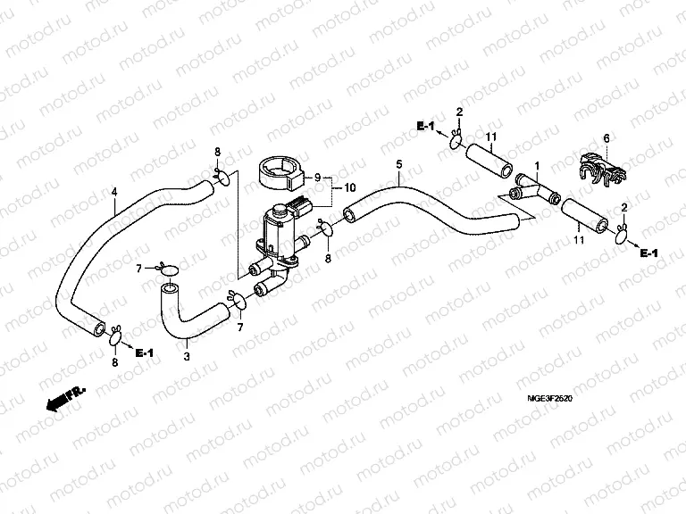F-25-20 AIR INJECTION CONTROLVALVE