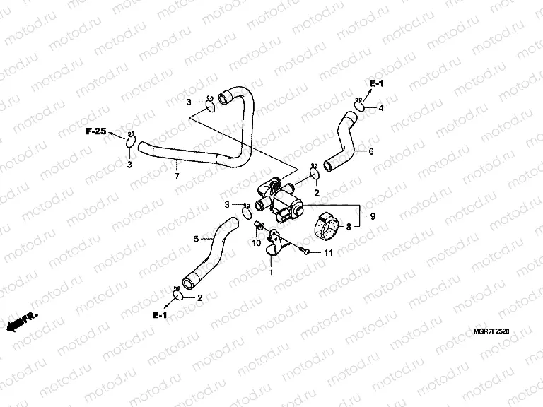 F-25-20 AIR INJECTION CONTROLVALVE