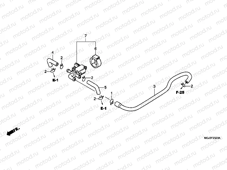F-25-20 AIR INJECTION CONTROLVALVE