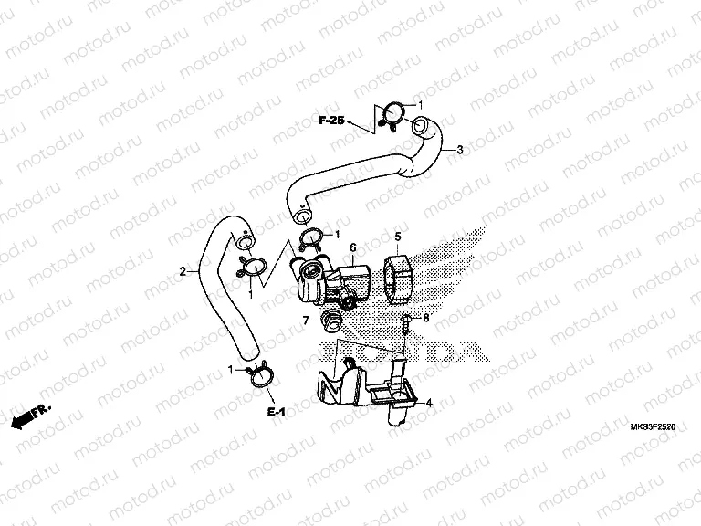 F-25-20 AIR INJECTION SOLENOID VALVE