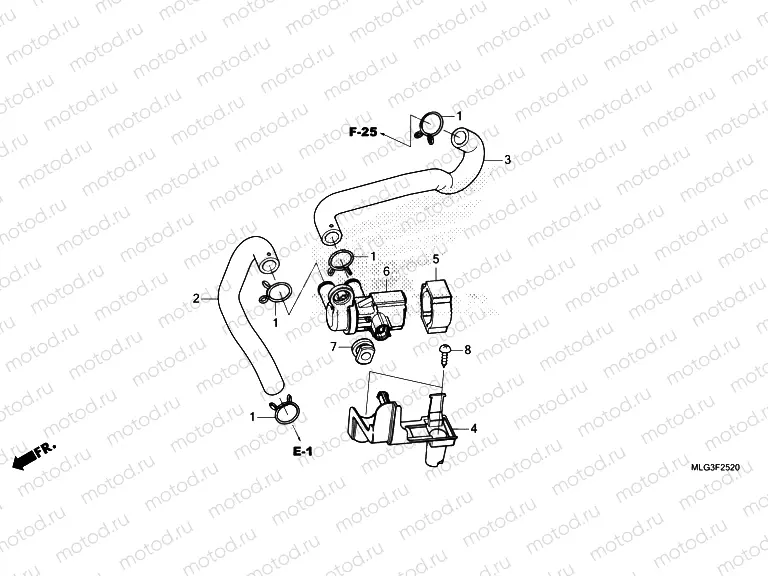 F-25-20 AIR INJECTION SOLENOID VALVE