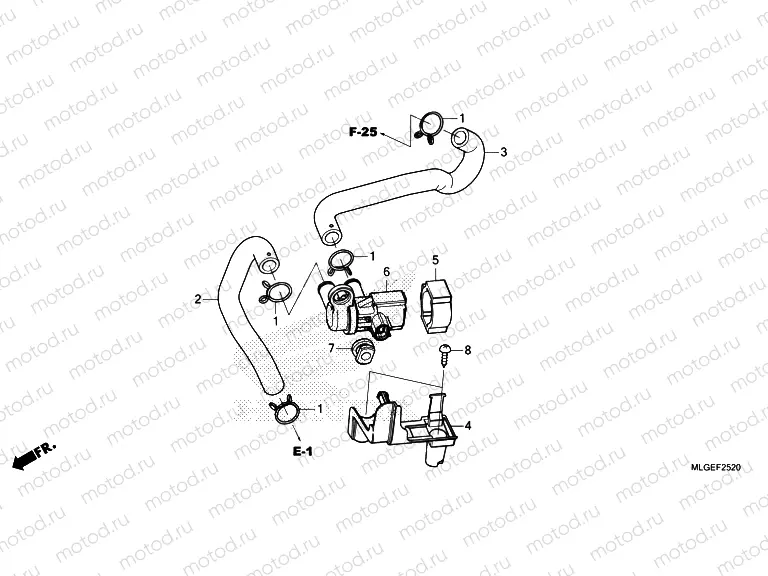 F-25-20 AIR INJECTION SOLENOID VALVE