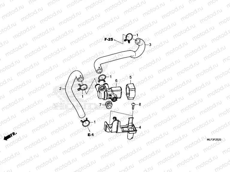 F-25-20 AIR INJECTION SOLENOID VALVE