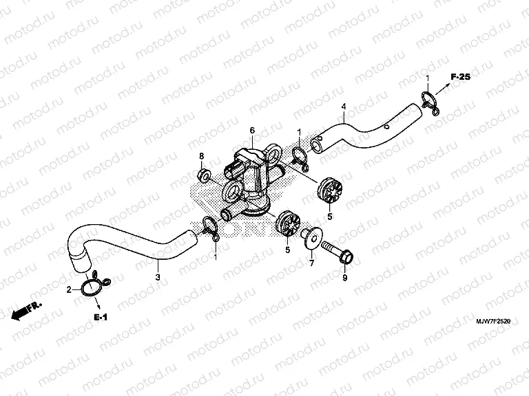 F-25-20 AIR INJECTION SOLENOID VALVE