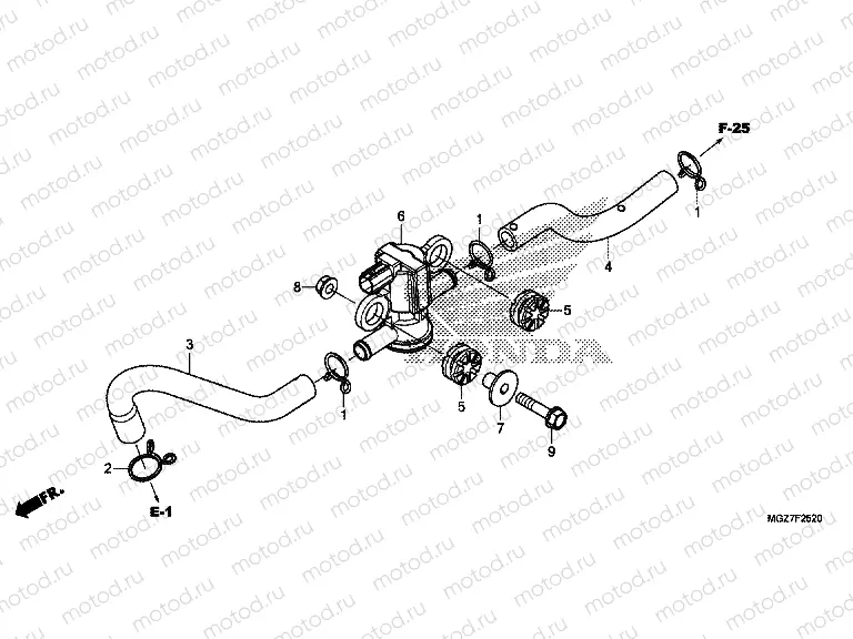 F-25-20 AIR INJECTION SOLENOID VALVE