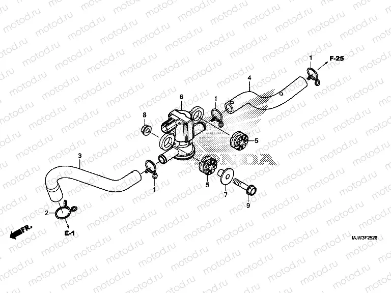 F-25-20 AIR INJECTION SOLENOID VALVE