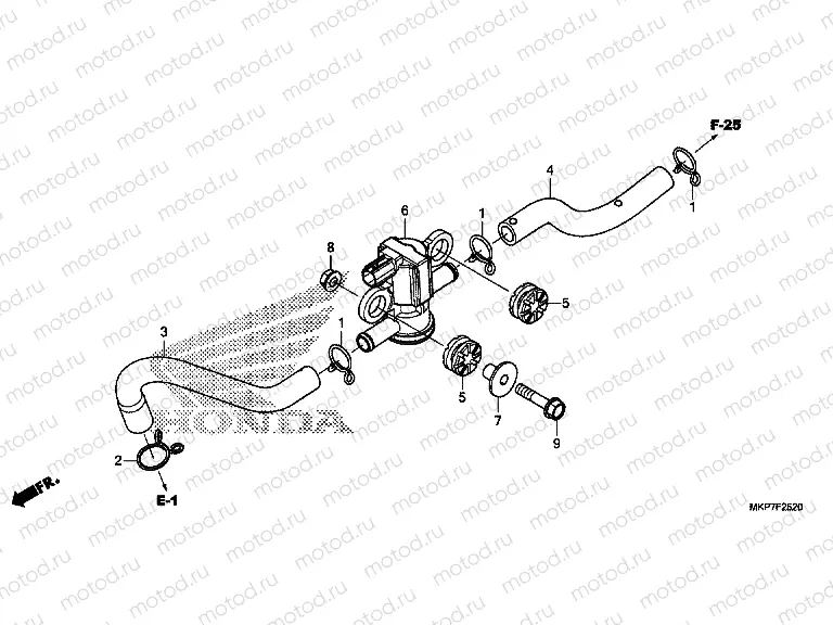 F-25-20 AIR INJECTION SOLENOID VALVE