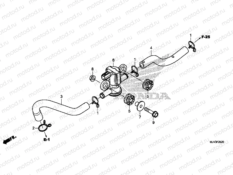 F-25-20 AIR INJECTION SOLENOID VALVE