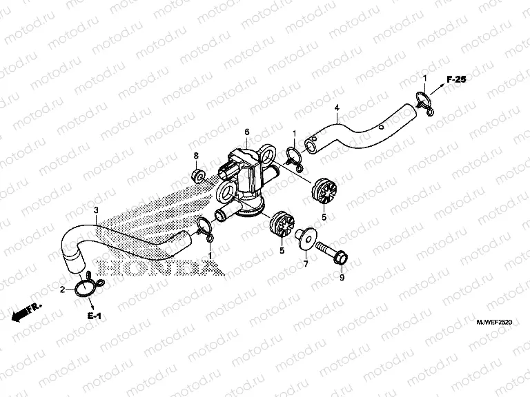 F-25-20 AIR INJECTION SOLENOID VALVE