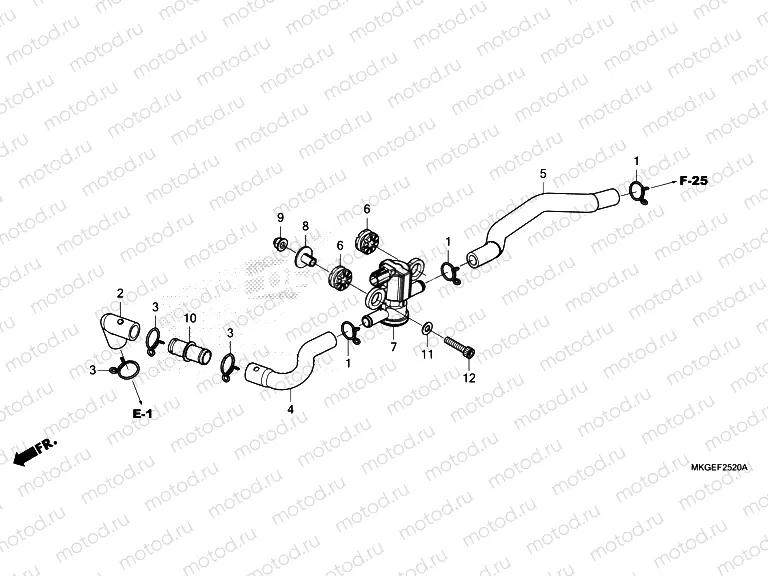F-25-20 AIR INJECTION SOLENOID VALVE