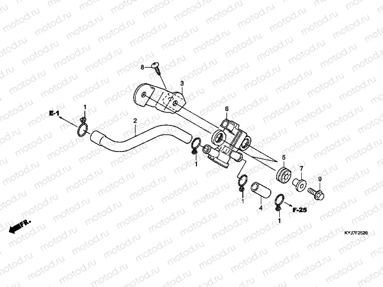 F-25-20 AIR INJECTION SOLENOID VALVE