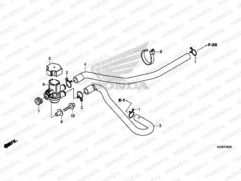 F-25-20 AIR INJECTION SOLENOID VALVE