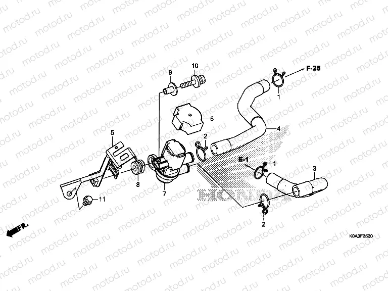 F-25-20 AIR INJECTION SOLENOID VALVE