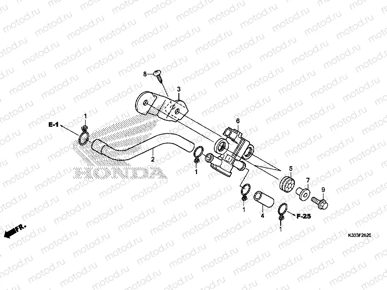 F-25-20 AIR INJECTION SOLENOID VALVE