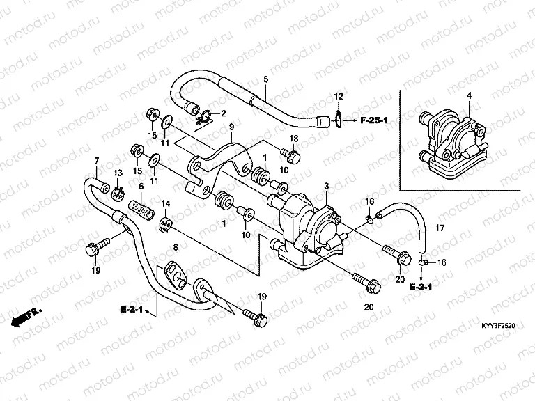 F-25-20 AIR INTAKE VALVE