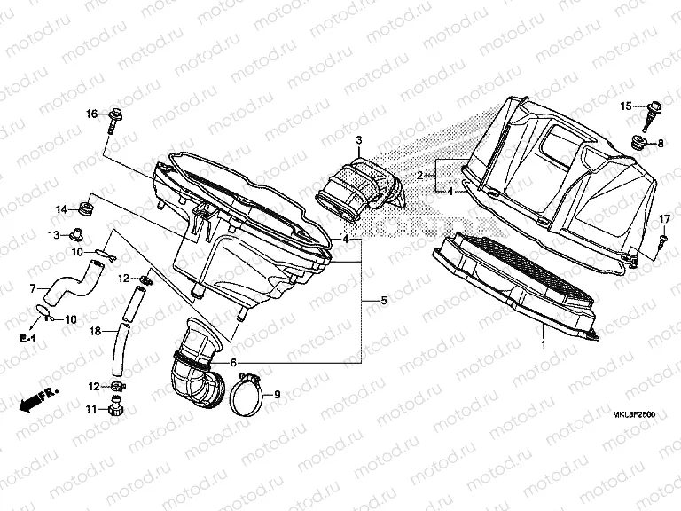 F-25 AIR CLEANER
