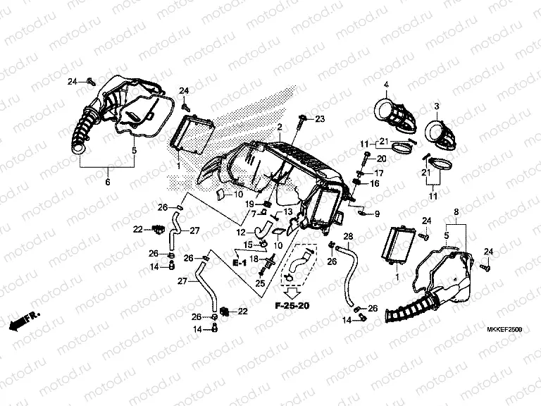 F-25 AIR CLEANER