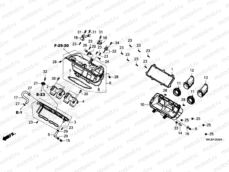 F-25 AIR CLEANER