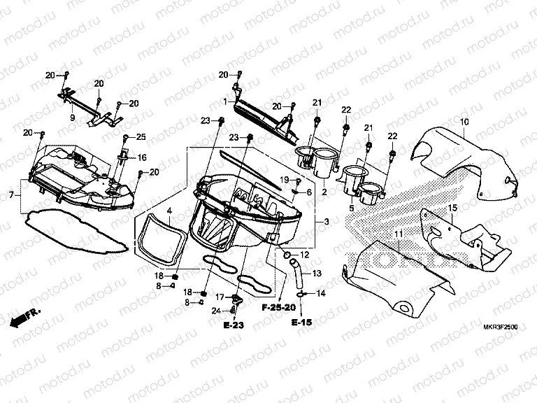 F-25 AIR CLEANER