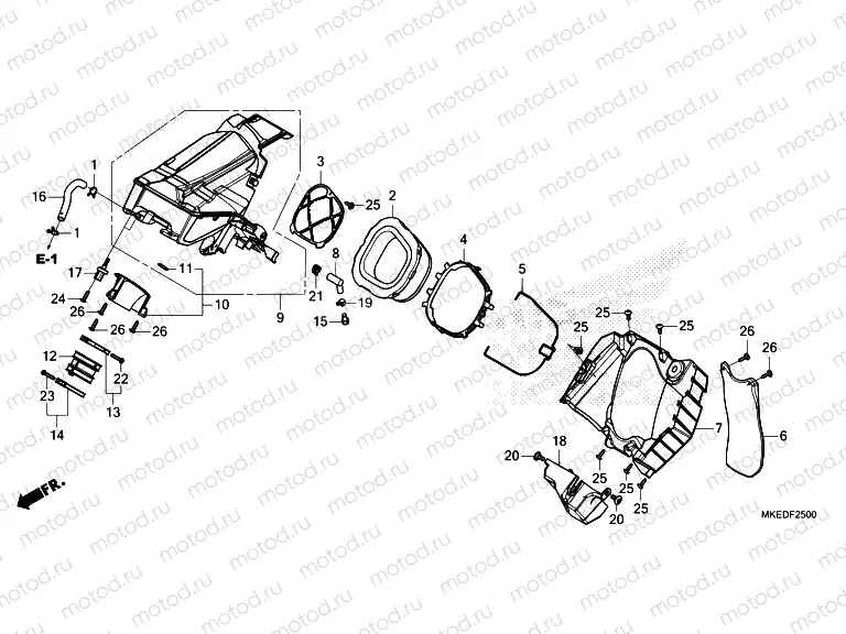 F-25 AIR CLEANER