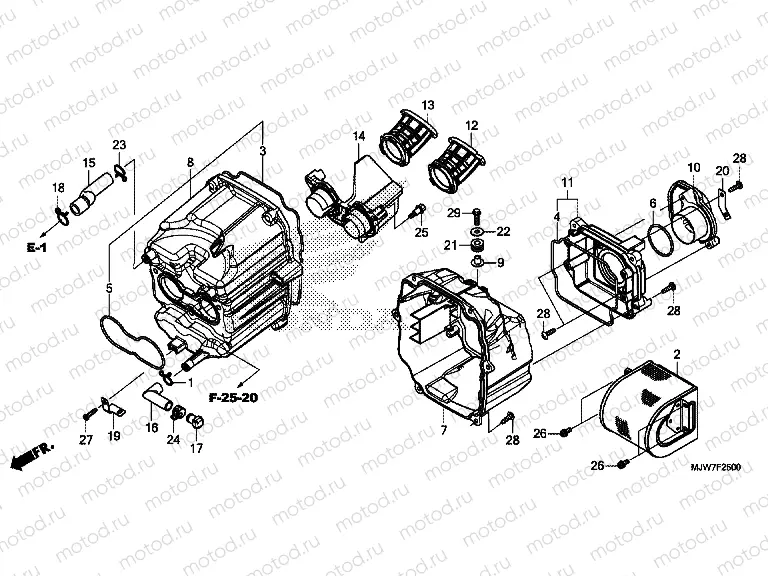 F-25 AIR CLEANER