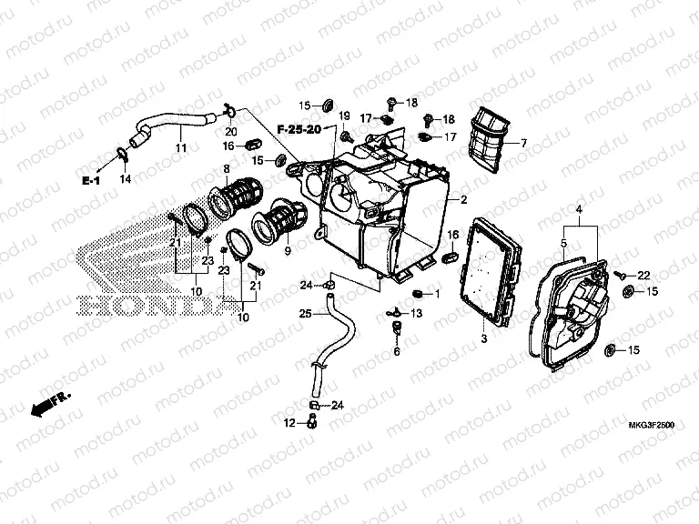 F-25 AIR CLEANER
