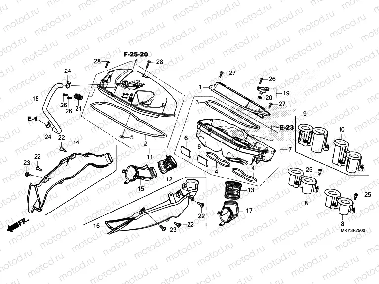 F-25 AIR CLEANER