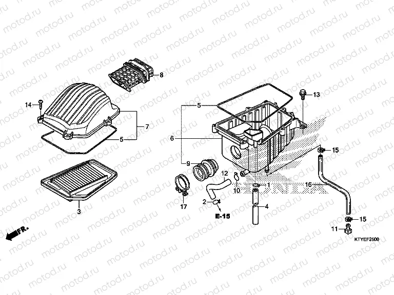F-25 AIR CLEANER