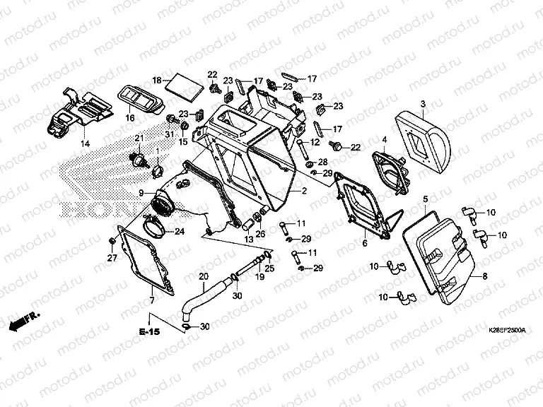 F-25 AIR CLEANER