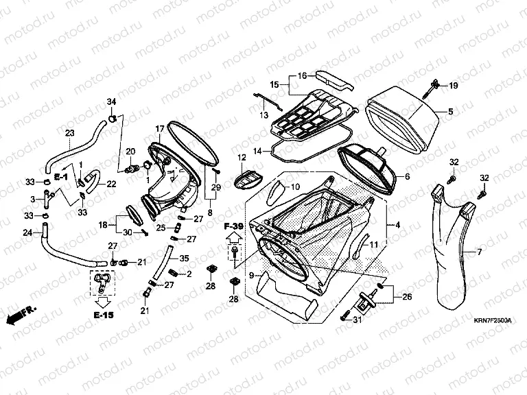 F-25 AIR CLEANER