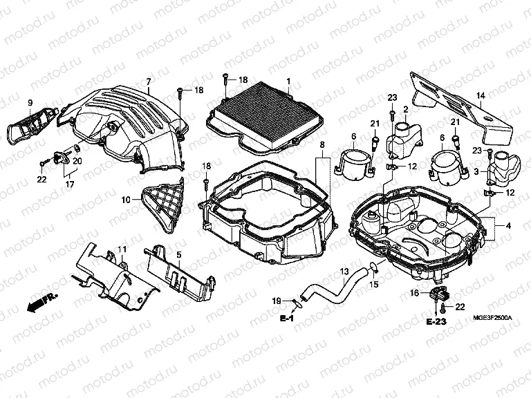 F-25 AIR FILTER
