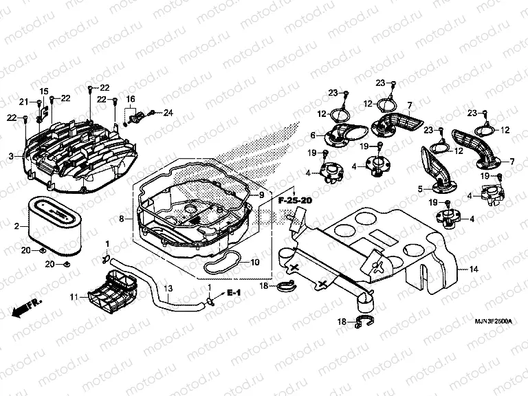F-25 AIR FILTER