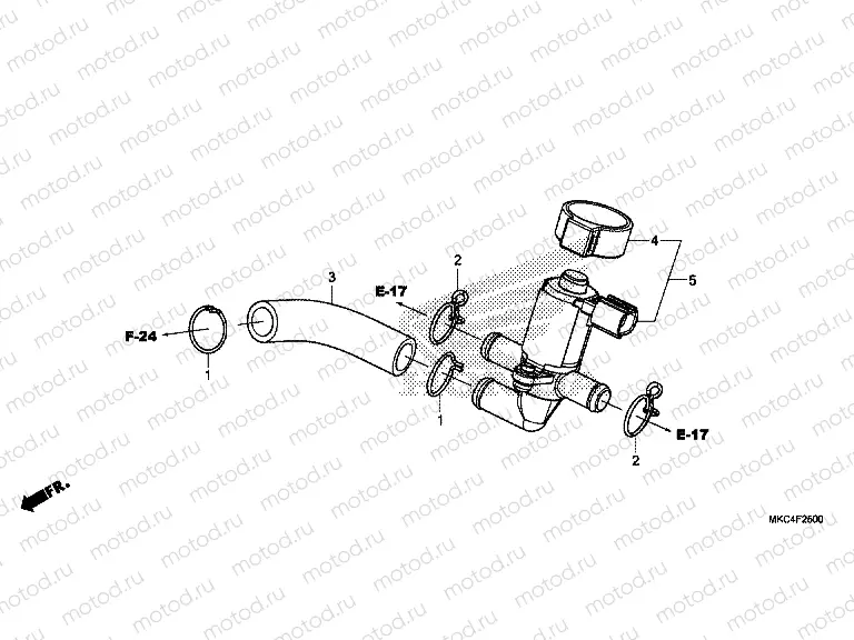 F-25 AIR INJECTION VALVE
