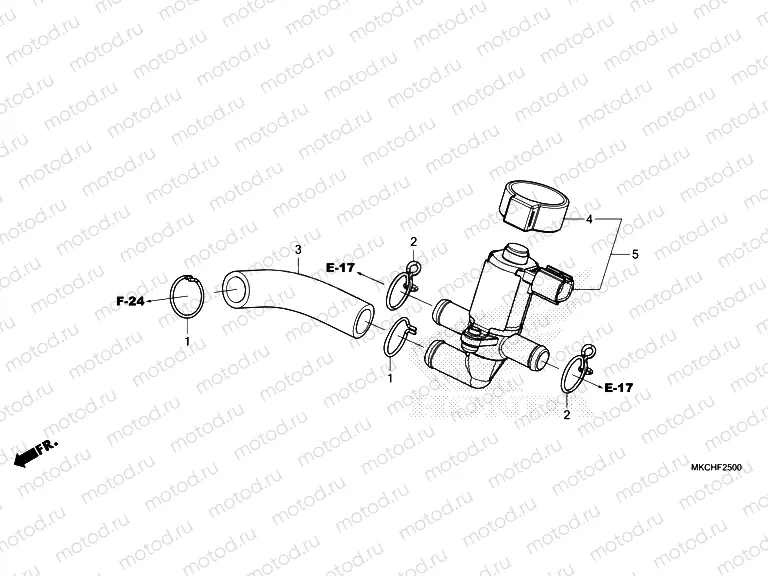 F-25 AIR INJECTION VALVE