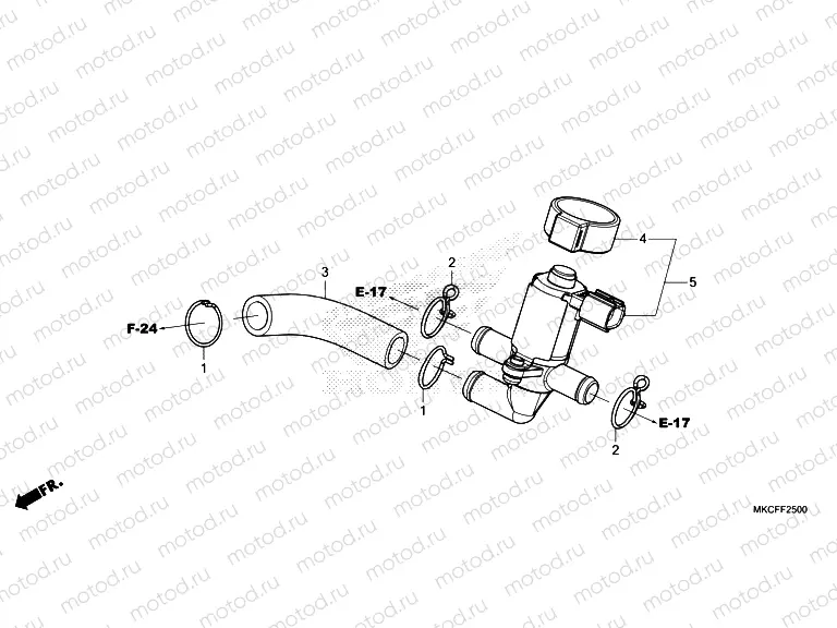 F-25 AIR INJECTION VALVE