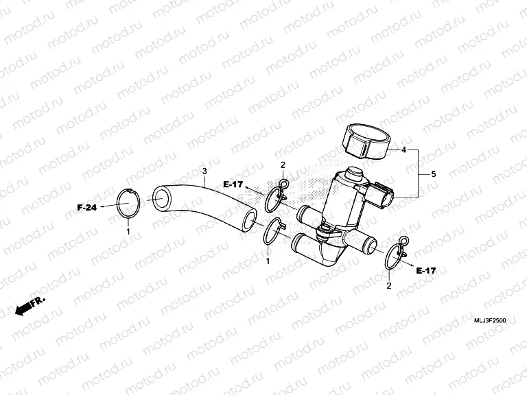 F-25 AIR INJECTION VALVE