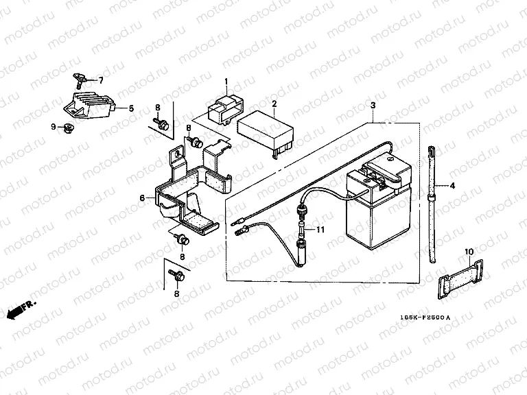 F-25 BATTERY / CONTROLLER (1)