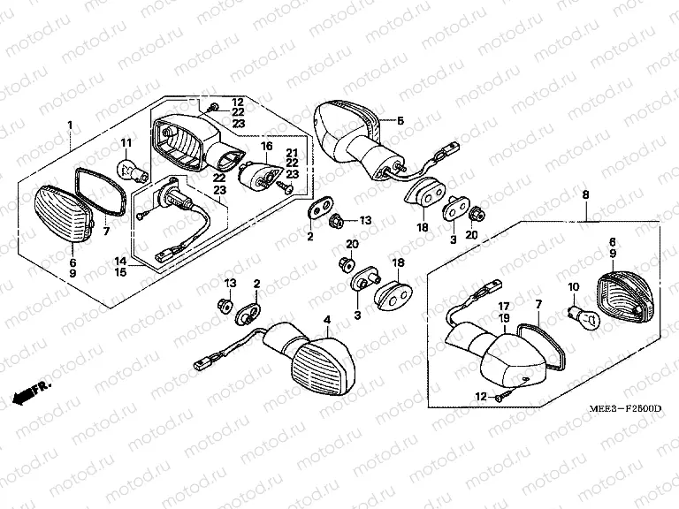 F-25 FLASHING (EXCEPT CM)