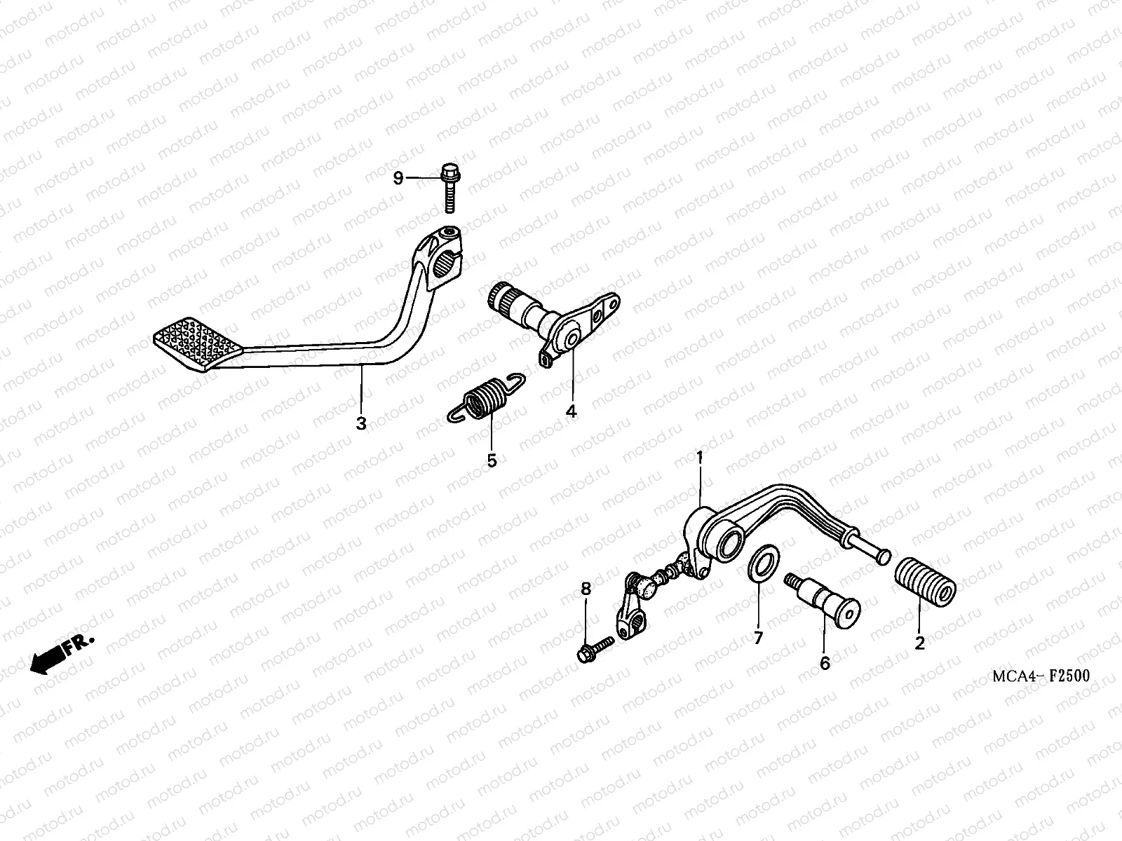 F-25 PEDAL