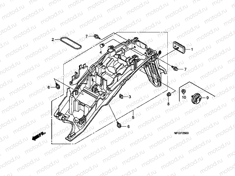 F-25 REAR FENDER (1)