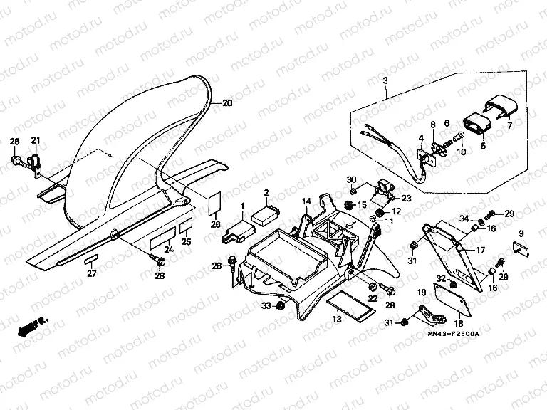 F-25 REAR FENDER (1)